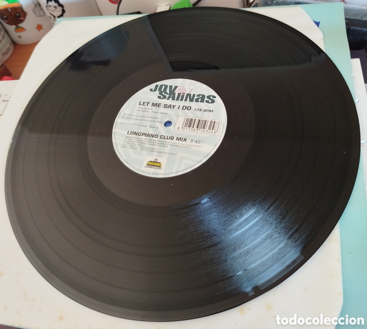 Discos de vinilo: Joy salinas - Let me say I do - Foto 2
