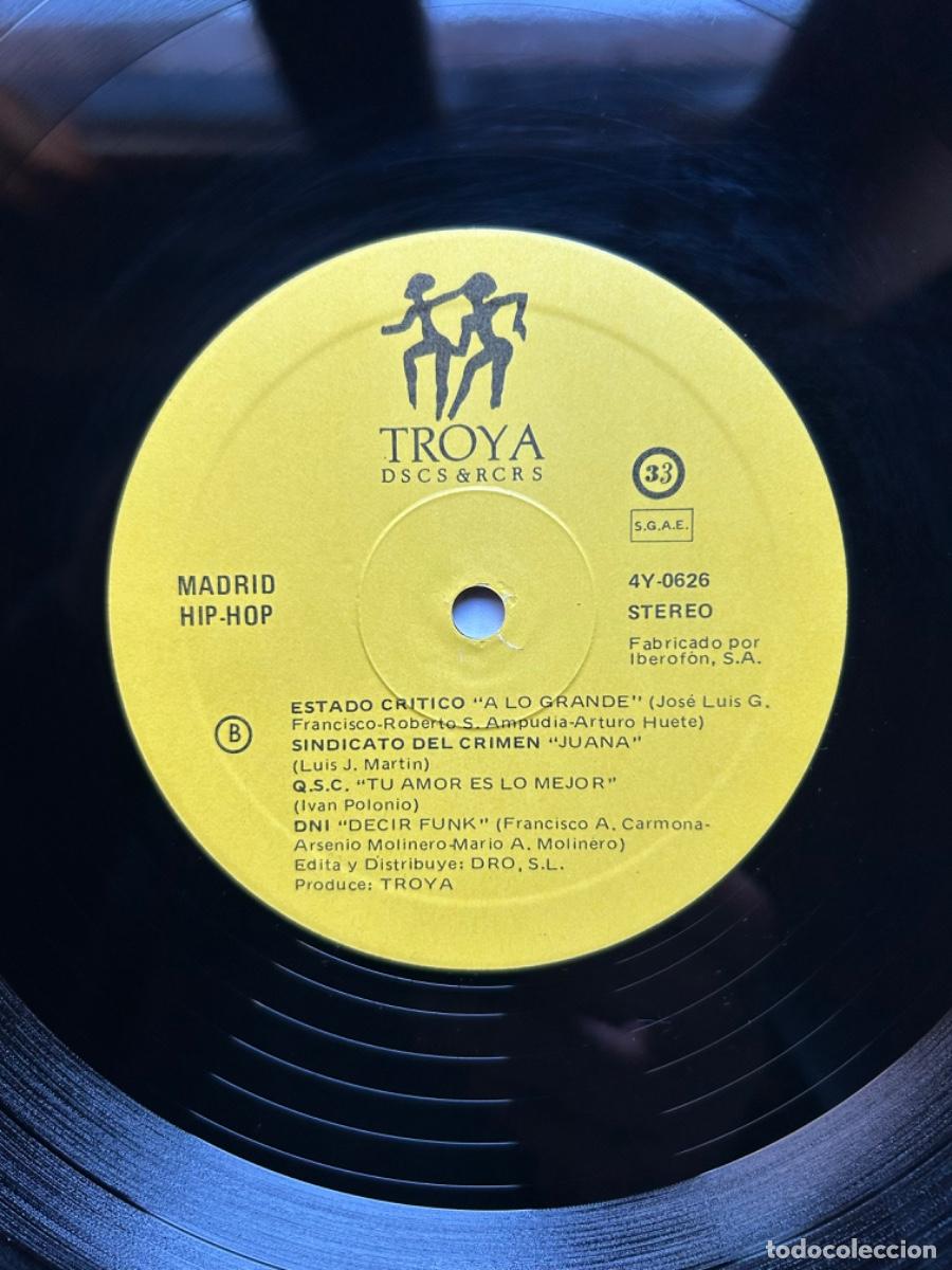 Discos de vinilo: VV. AA. - Madrid Hip Hop - LP - Foto 8