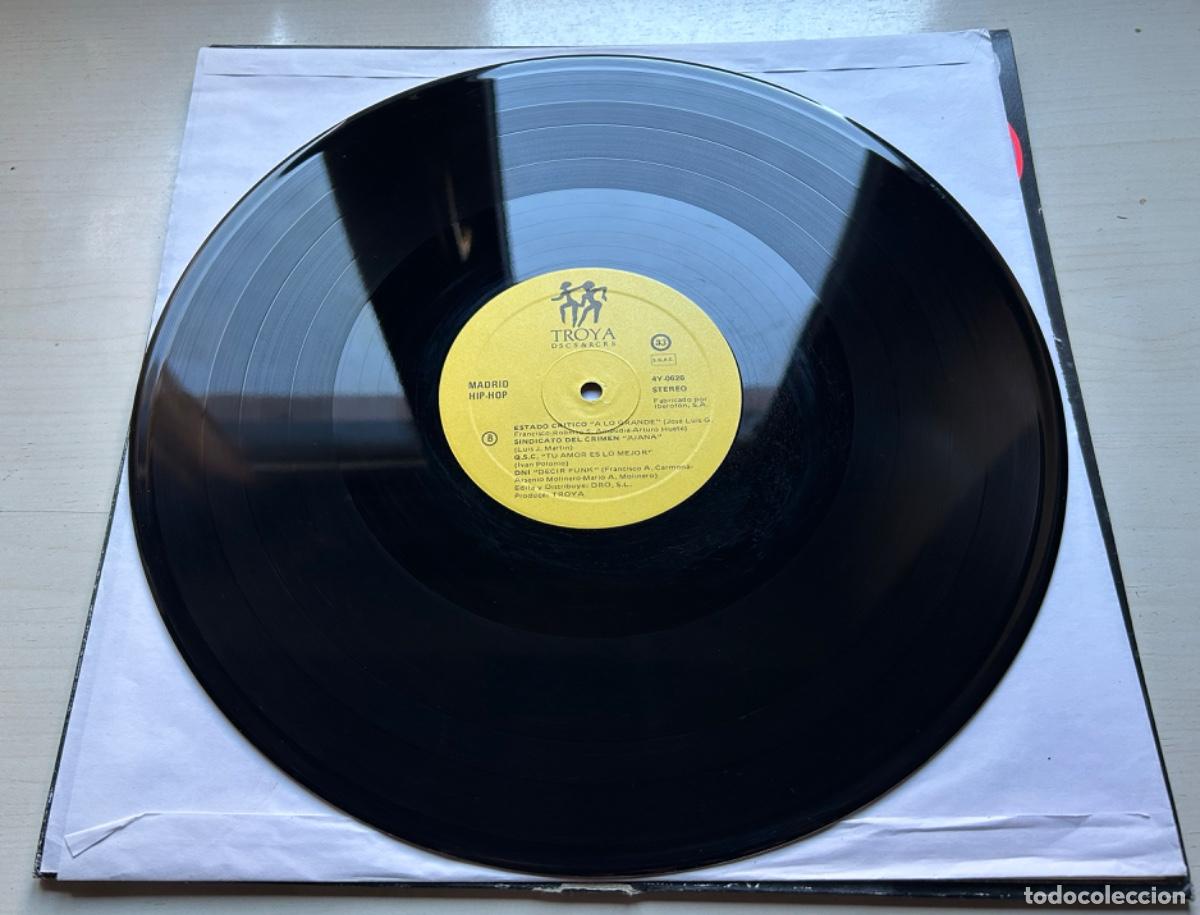 Discos de vinilo: VV. AA. - Madrid Hip Hop - LP - Foto 7