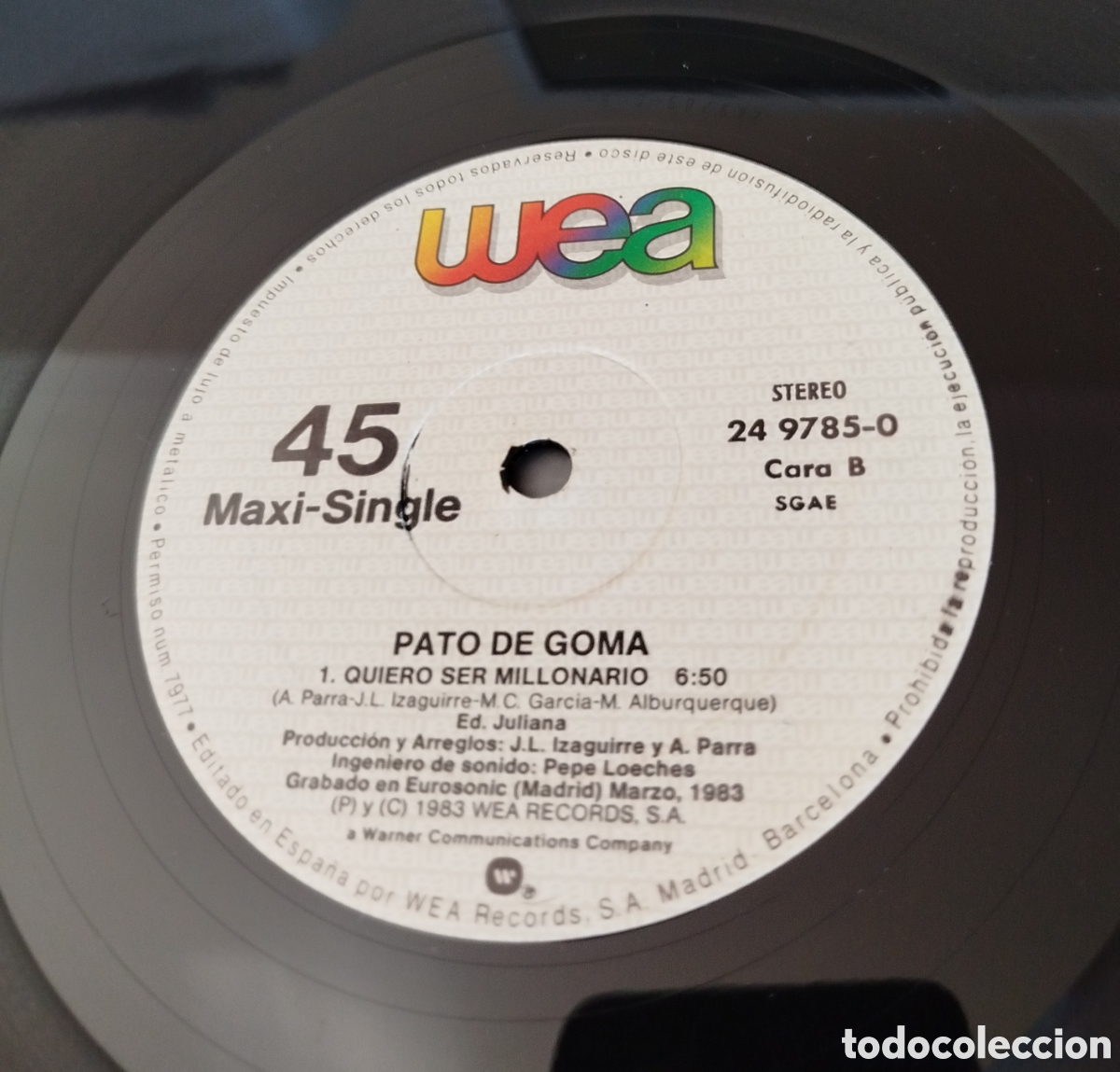 Discos de vinilo: Pato de goma - &iquest; Por qu&eacute;? - Foto 3