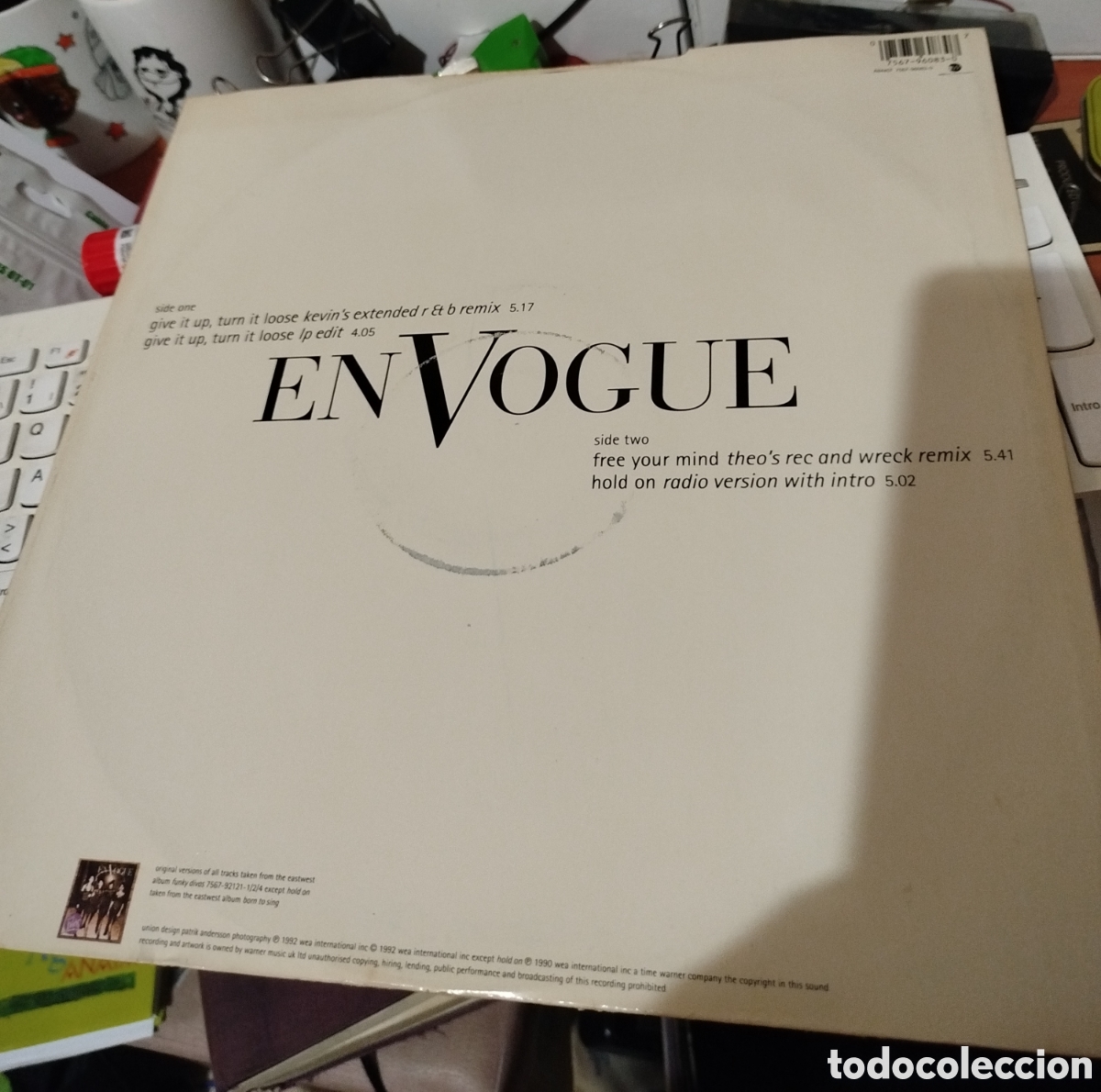 Discos de vinilo: En Vogue - Give It Up, turn It loose - Foto 2