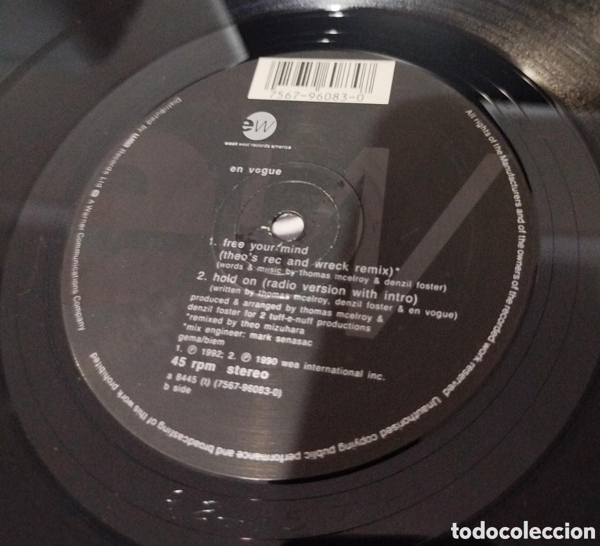 Discos de vinilo: En Vogue - Give It Up, turn It loose - Foto 4