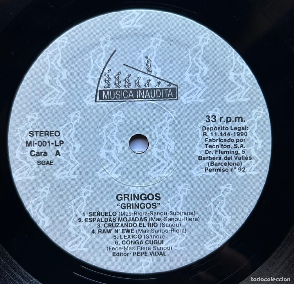 Discos de vinilo: Gringos - Gringos - LP - Foto 6