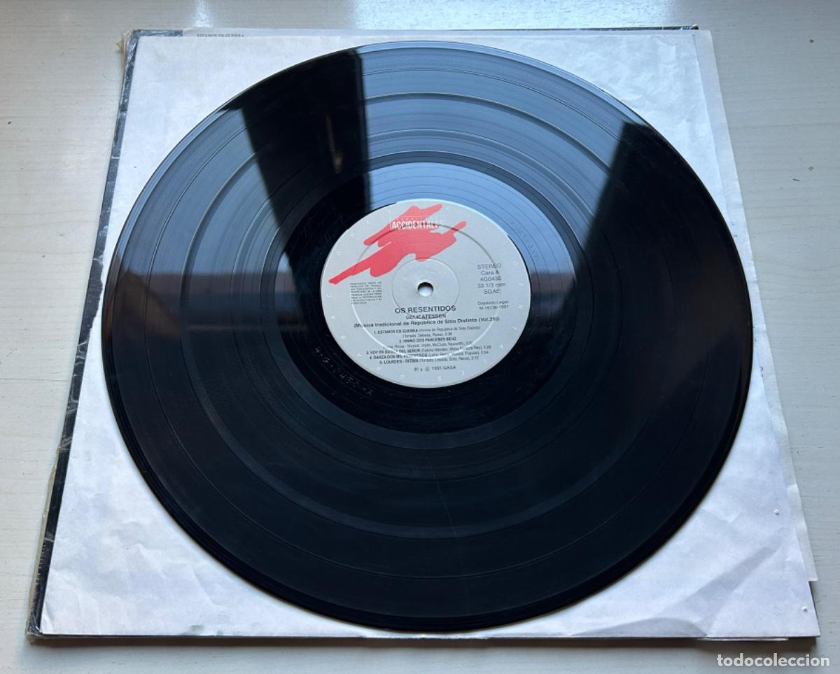 Discos de vinilo: Os Resentidos - Delikatessen - LP - Foto 5