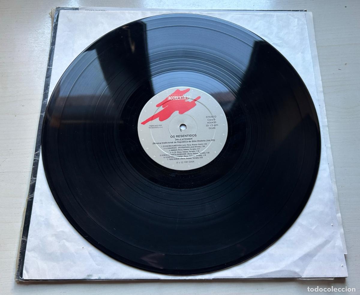 Discos de vinilo: Os Resentidos - Delikatessen - LP - Foto 7