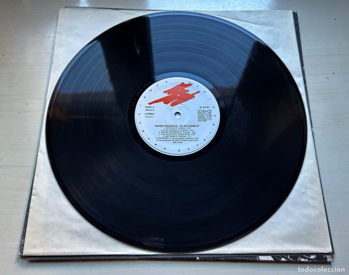 Discos de vinilo: Ruper Ordorika - Ez Da Posible - LP - Foto 5