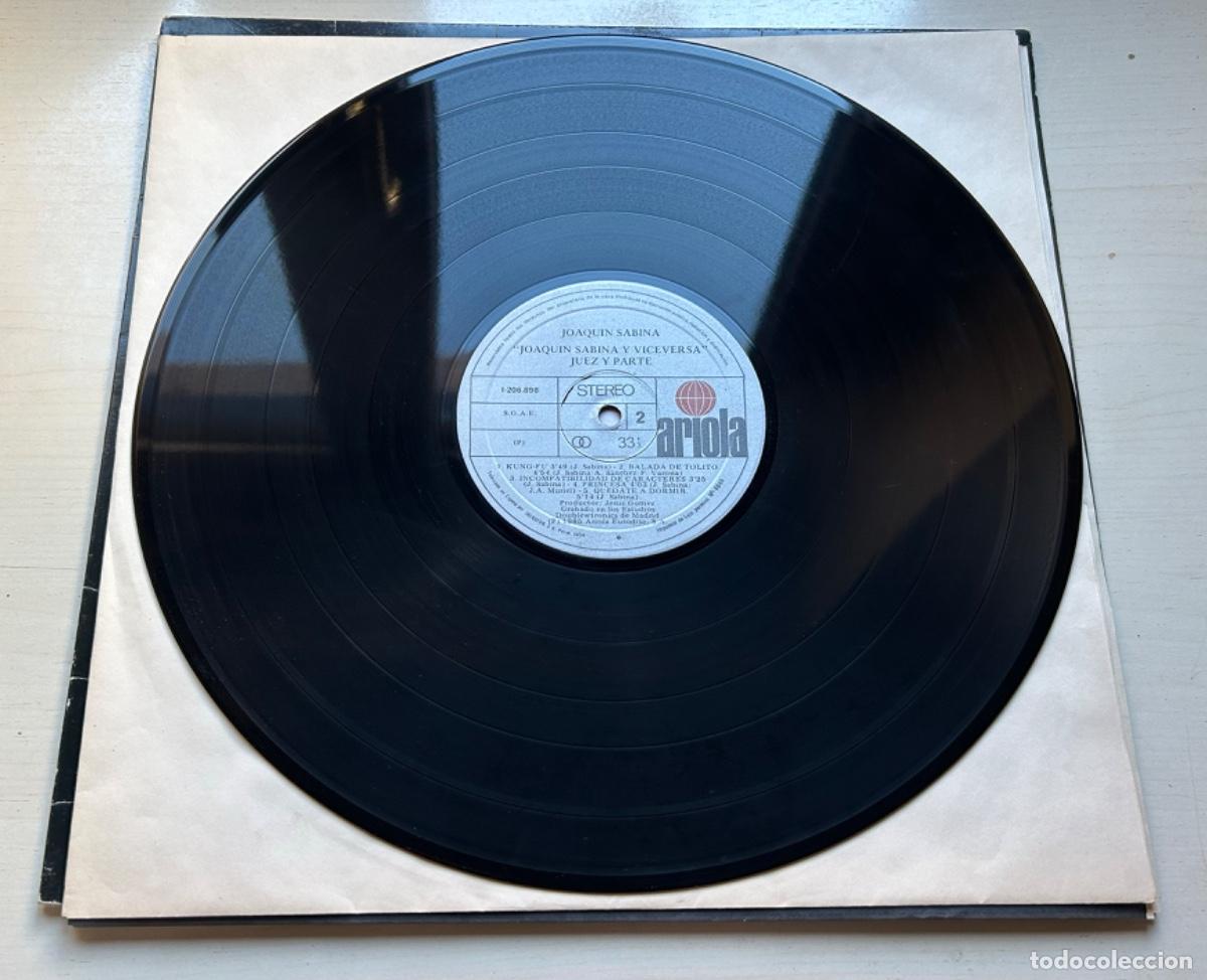 Discos de vinilo: Joaqu&iacute;n Sabina y Viceversa - Juez Y Parte - LP - Foto 7