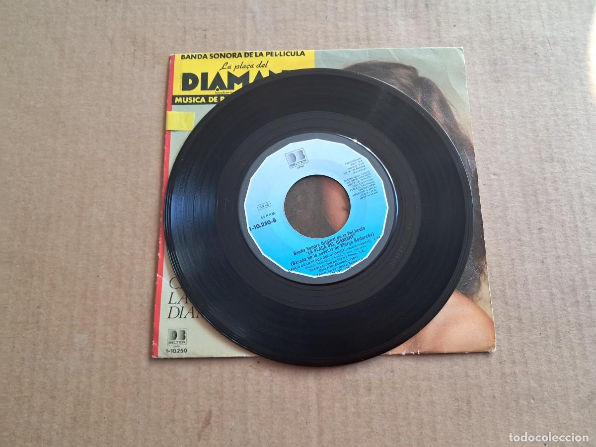 Discos de vinilo: BANDA SONORA - LA PLACA DEL DIAMANT SINGLE 1982 - Foto 2