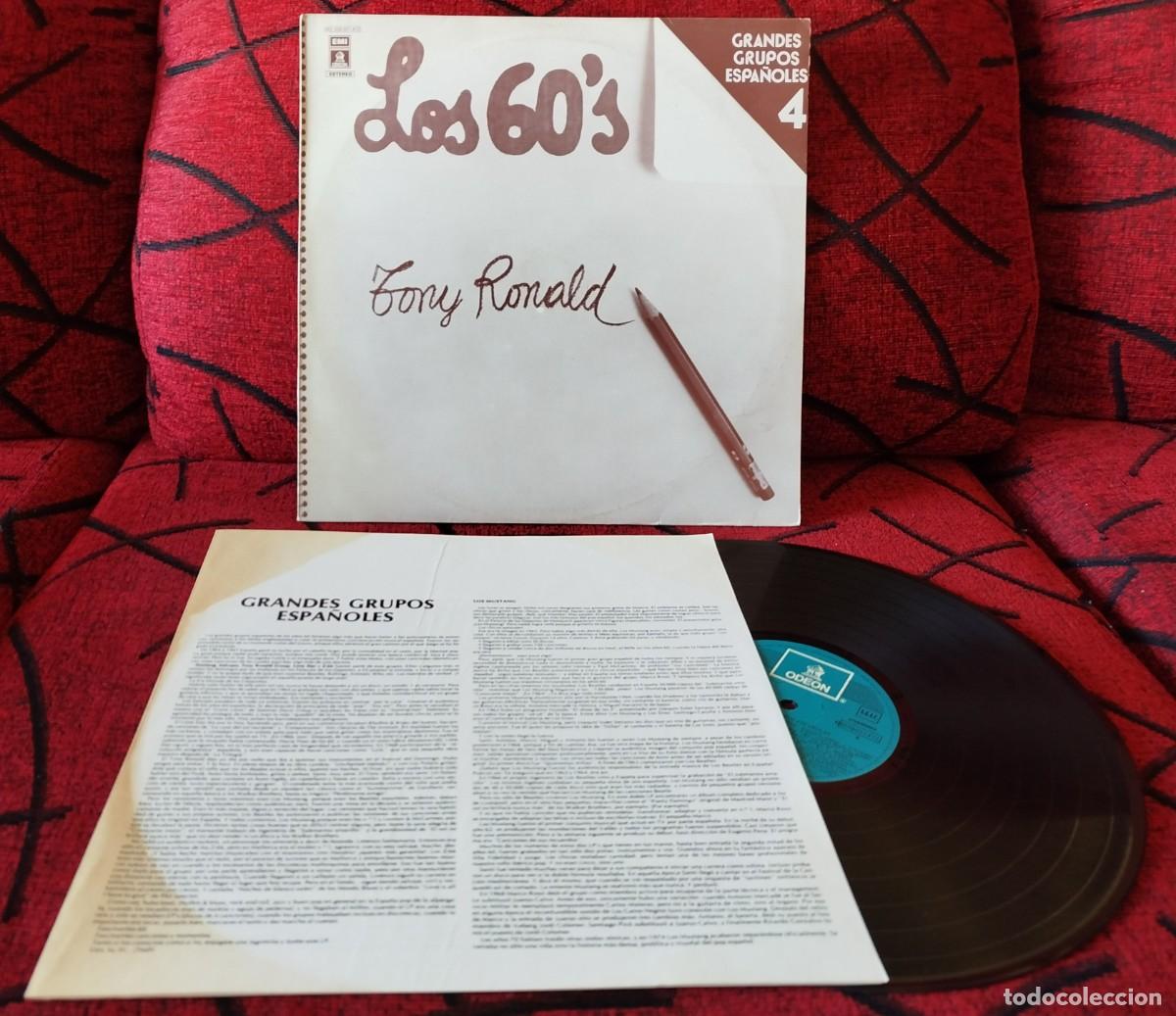 Discos de vinilo: TONY RONALD ** Los 60s ** VINILO LP 1978 - Foto 1