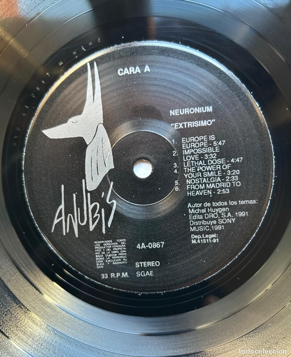 Discos de vinilo: Neuronium - Extrisimo - LP - Foto 5