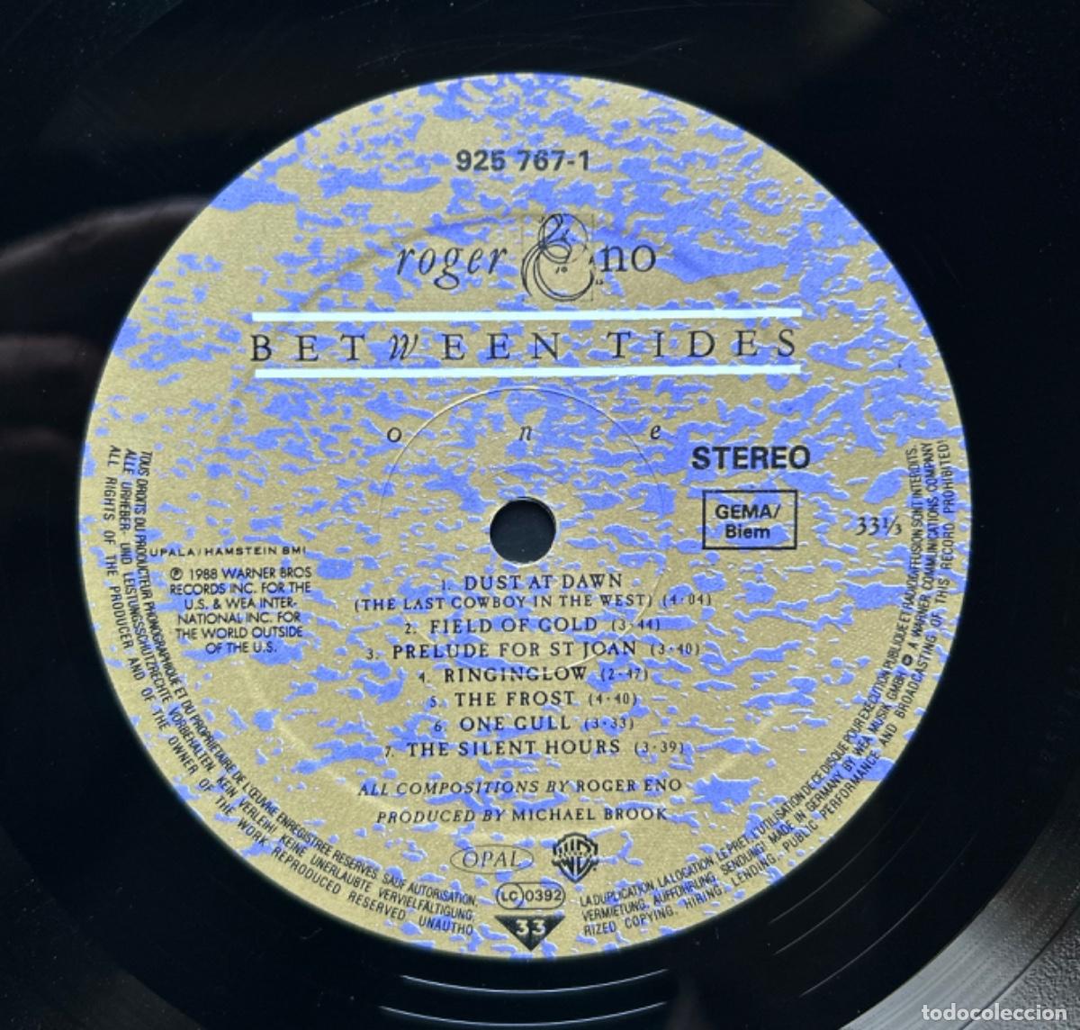 Discos de vinilo: Roger Eno - Between Tides - LP - Foto 5