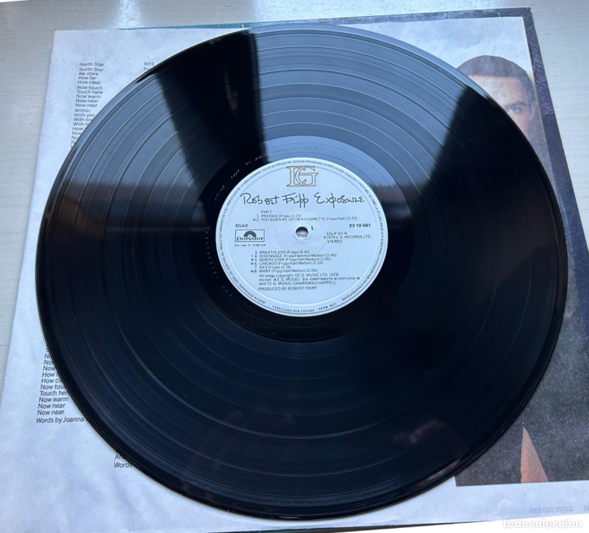 Discos de vinilo: Robert Fripp - Exposure - LP - Foto 5