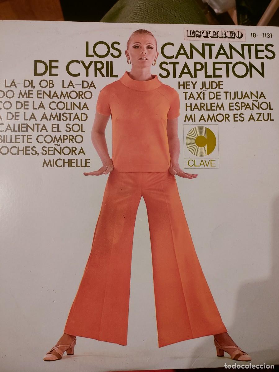 Discos de vinilo: LOS CANTANTES DE CYRIL STAOPLETON - Foto 1