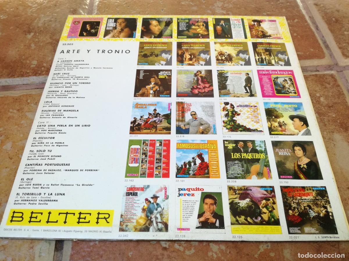 Discos de vinilo: ARTE Y TRONIO-ORIGINAL 1968-BELTER - Foto 2