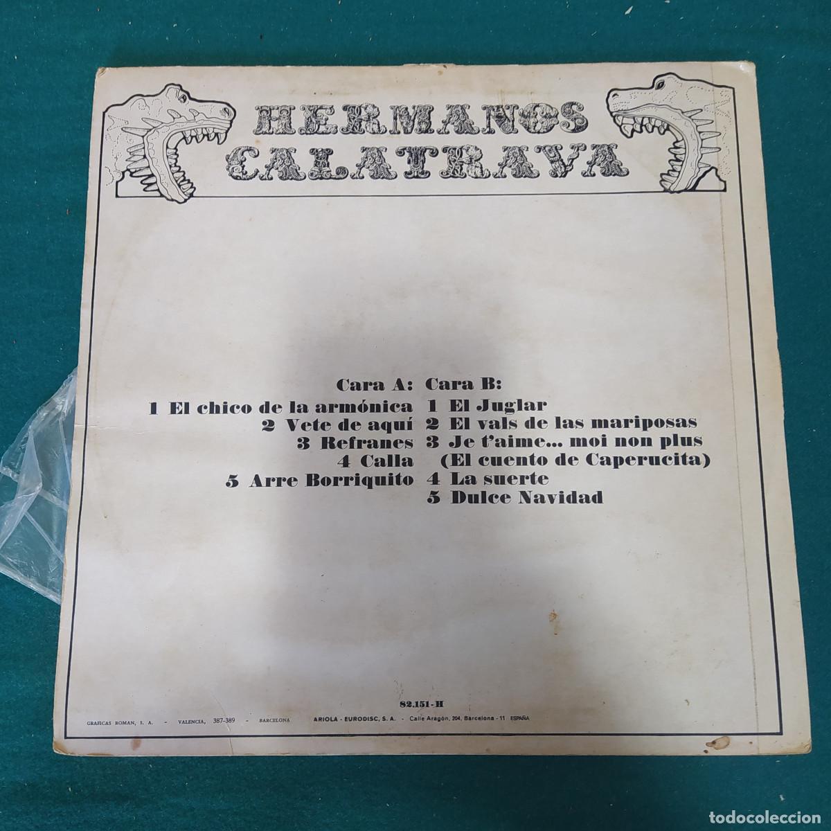 Discos de vinilo: Hermanos Calatrava &ndash; Hermanos Calatrava - Foto 2