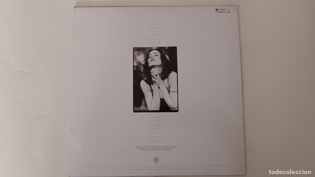 Discos de vinilo: Madonna &ndash; Like A Prayer - Foto 2