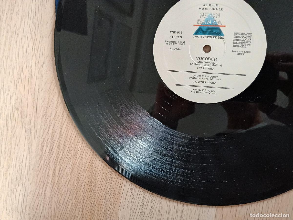 Discos de vinilo: Vocoder &ndash; Mindanao 1985 1 edicion - Foto 2