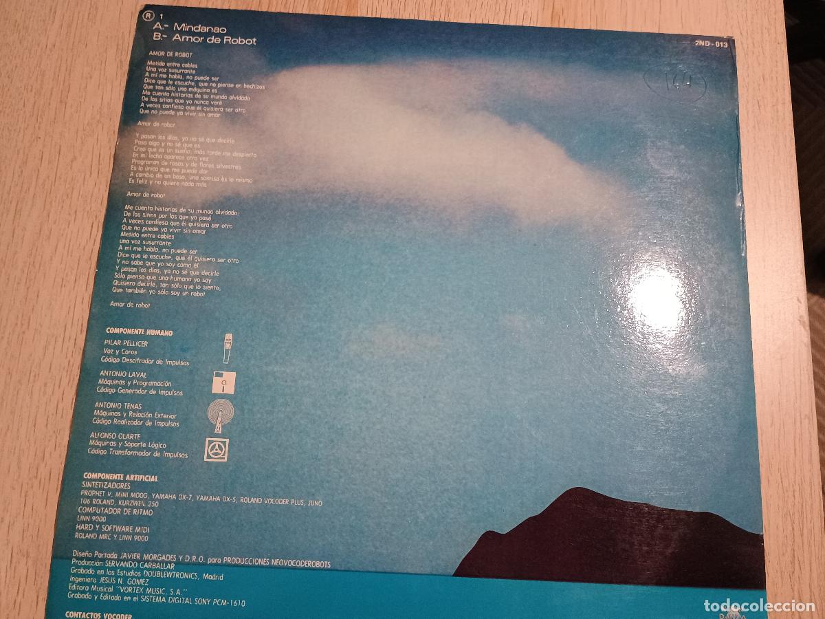 Discos de vinilo: Vocoder &ndash; Mindanao 1985 1 edicion - Foto 6