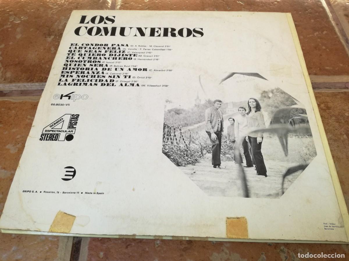 Discos de vinilo: LOS COMUNEROS-ORIGINAL 1971 - Foto 2