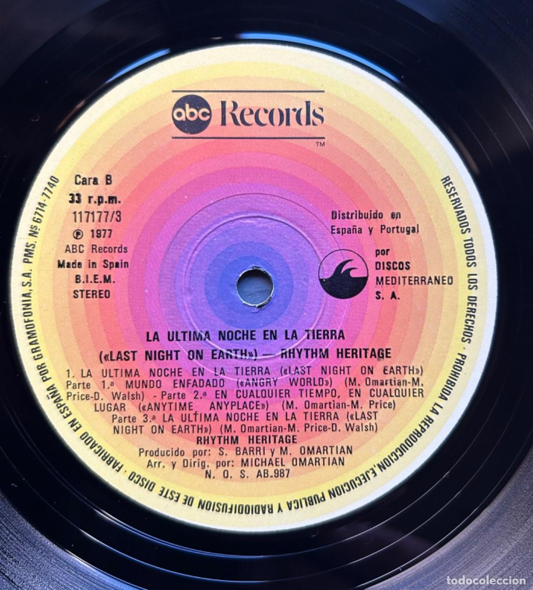 Discos de vinilo: Rhythm Heritage - Last Night On Earth - LP - Foto 7