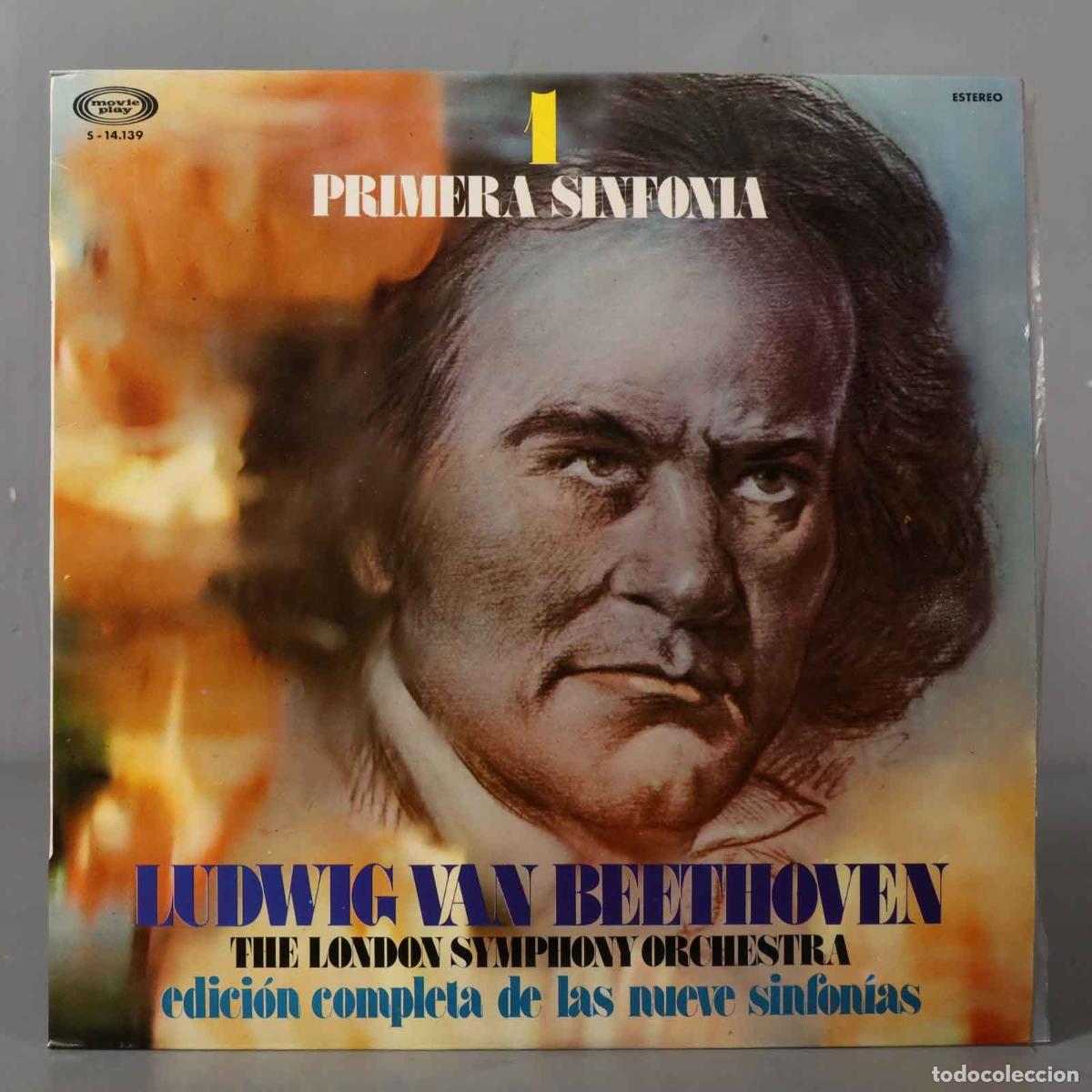 Discos de vinilo: LP. SINFONIA 1 BEETHOVEN KRIPS - Foto 1