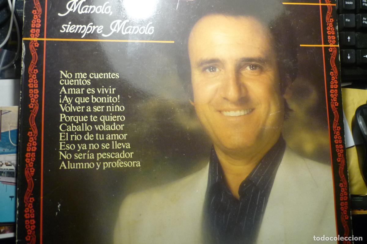 Discos de vinilo: disco 33 rpm.manolo escobar - Foto 1