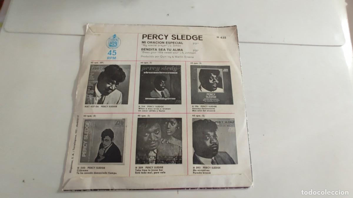 Discos de vinilo: PERCY SLEDGE-SINGLE MI ORACION ESPECIAL - Foto 2
