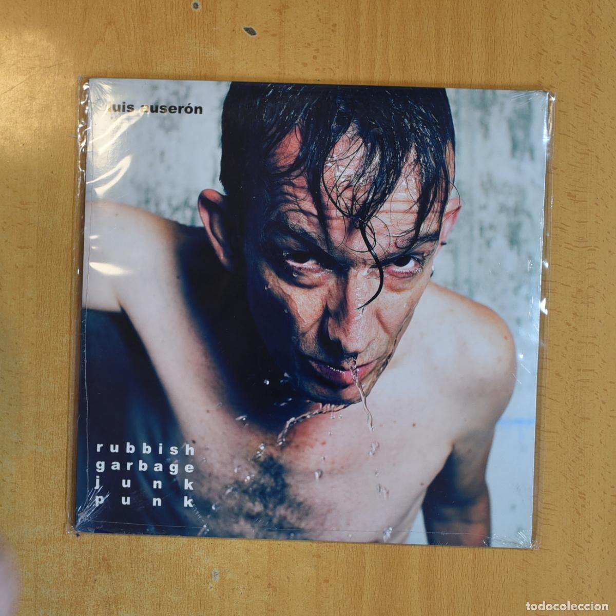 Discos de vinilo: LUIS AUSERON - RUBBISH GARBAGE JUNK PUNK - LP - Foto 1