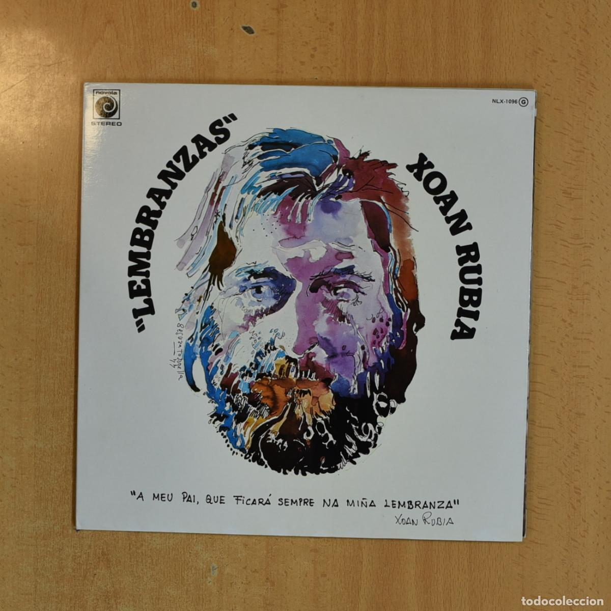 Discos de vinilo: XOAN RUBIA - LEMBRANZAS - GATEFOLD LP - Foto 1
