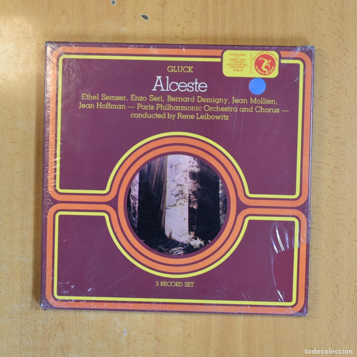 Discos de vinilo: GLUCK - ALCESTE - BOX 3 LP - Foto 1