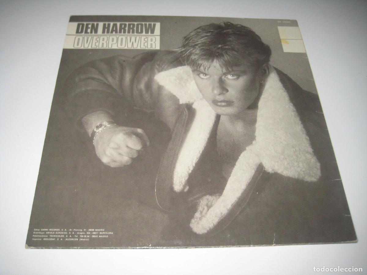 Discos de vinilo: Den Harrow - Overpower LP - Foto 2