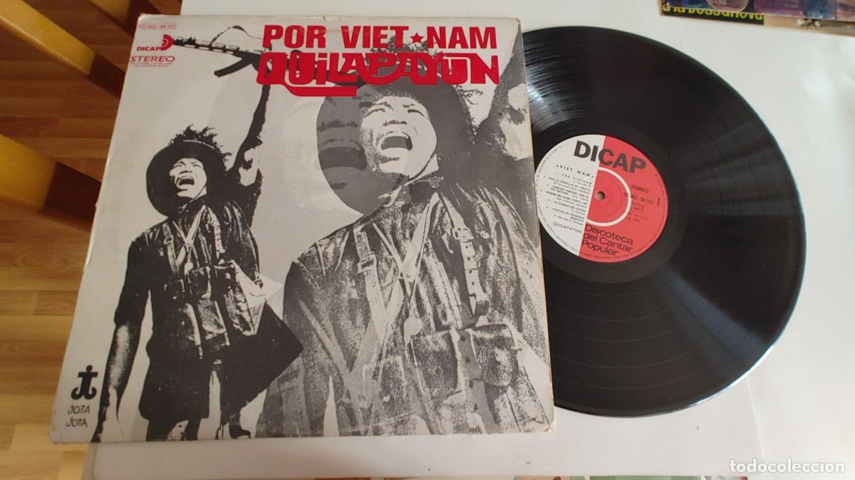 Disques de vinyle: QUILAPAYUN-LP POR VIETNAM