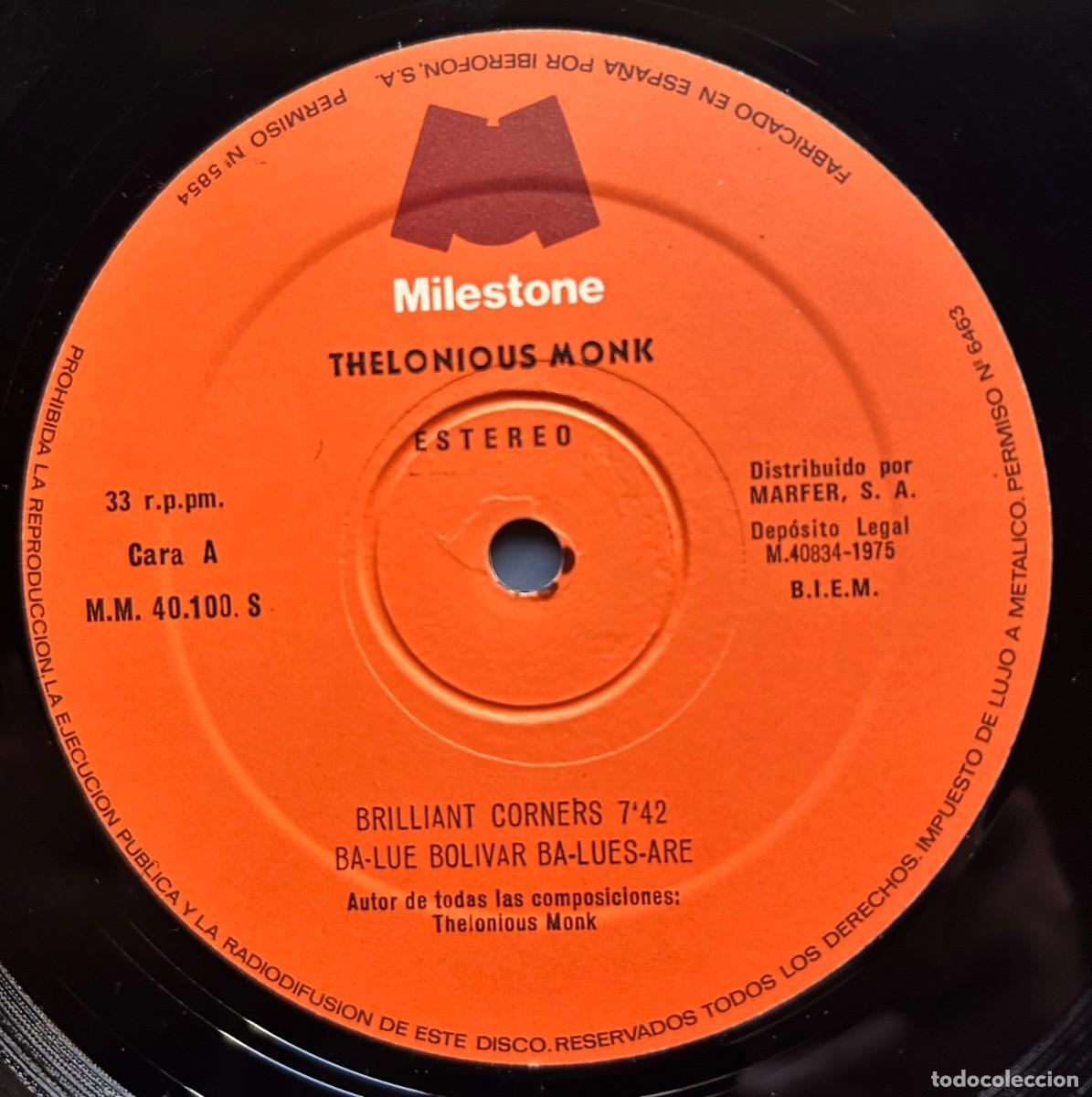 Discos de vinilo: Thelonious Monk - Brilliance - 2 x LP - Foto 8