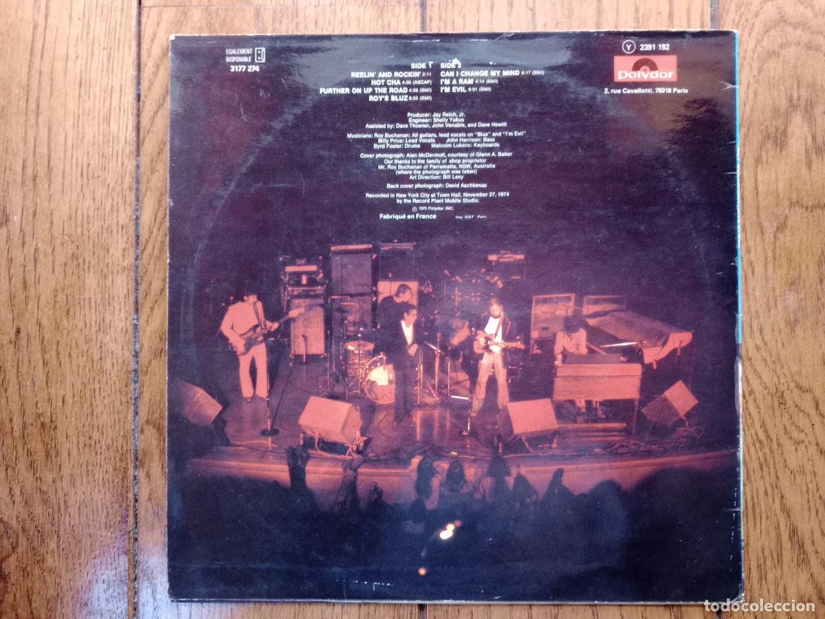 Discos de vinilo: Roy Buchanan - live stock - Foto 2
