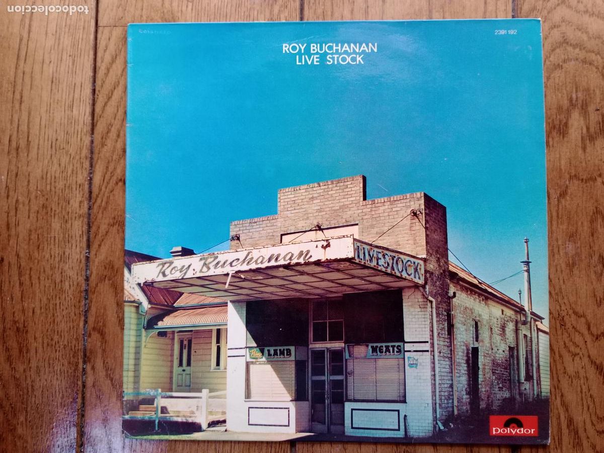 Discos de vinilo: Roy Buchanan - live stock - Foto 1