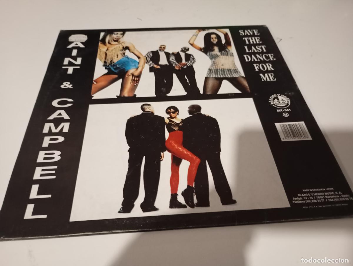 Discos de vinilo: Saint & campbell-save the last dance for me.maxi - Foto 1
