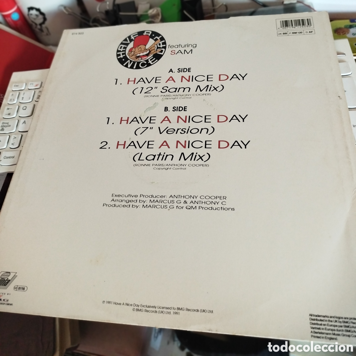 Discos de vinilo: Sam &nbsp;&ndash;&nbsp;Have A Nice Day - Foto 2