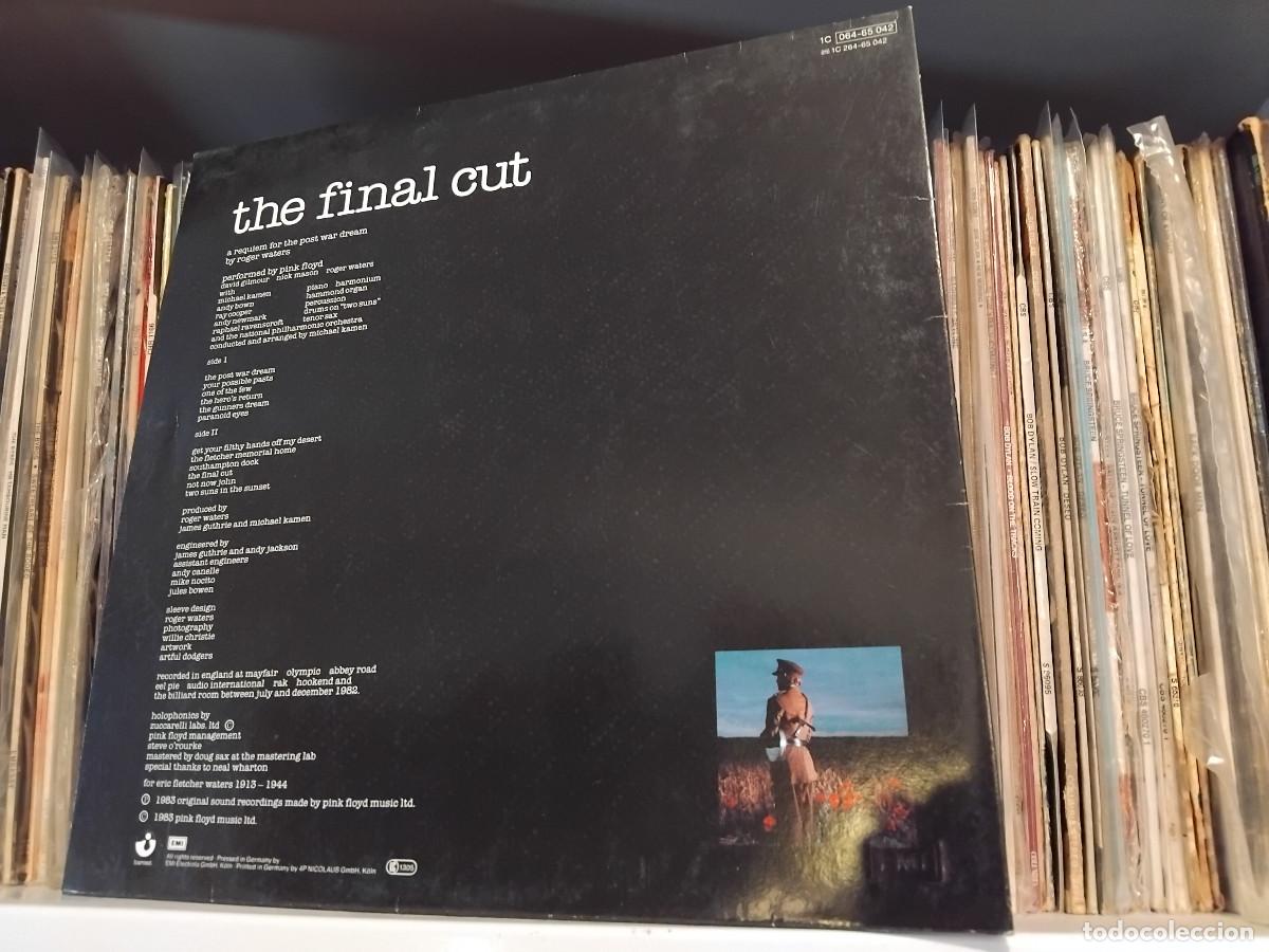 Discos de vinilo: Pink Floyd &lrm;&ndash; The Final Cut - lp edic. germany 1983 - Foto 2