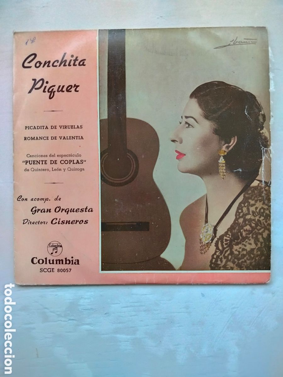 Discos de vinilo: Conchita Piquer Single - Foto 1