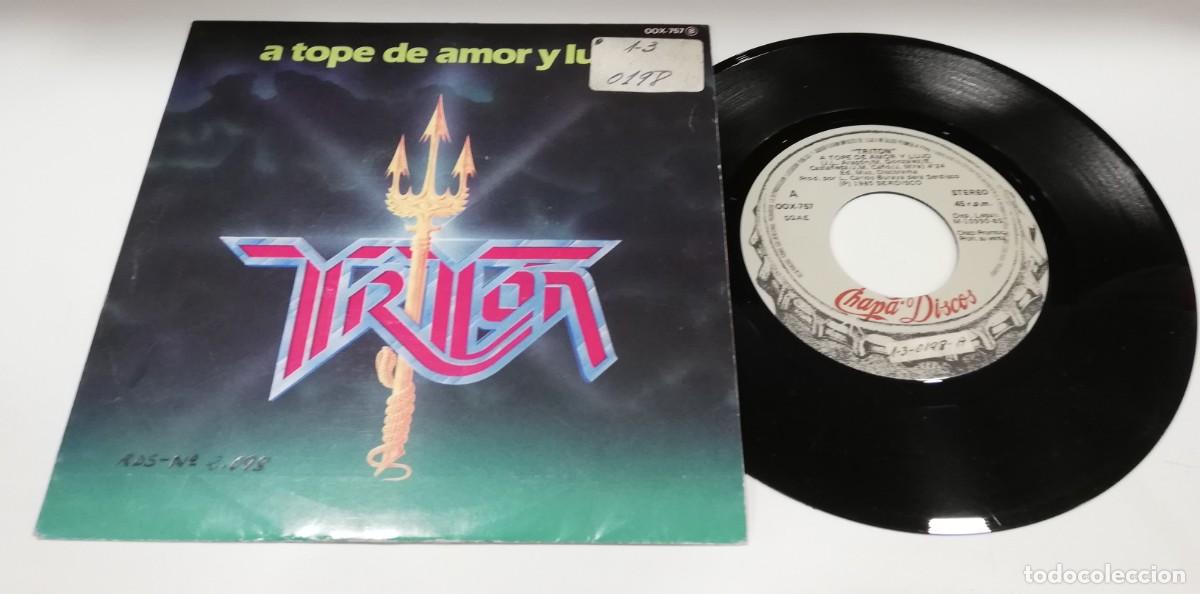 Discos de vinil: SCO18-Triton - A Tope De Amor Y Lujo (7&rdquo;, Promo)