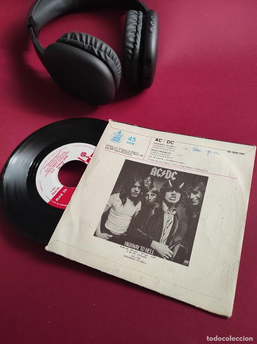 Discos de vinilo: Aula Vinilo AC/DC - HIGHWAY TO HELL / NIGHT PROWLER - Foto 2