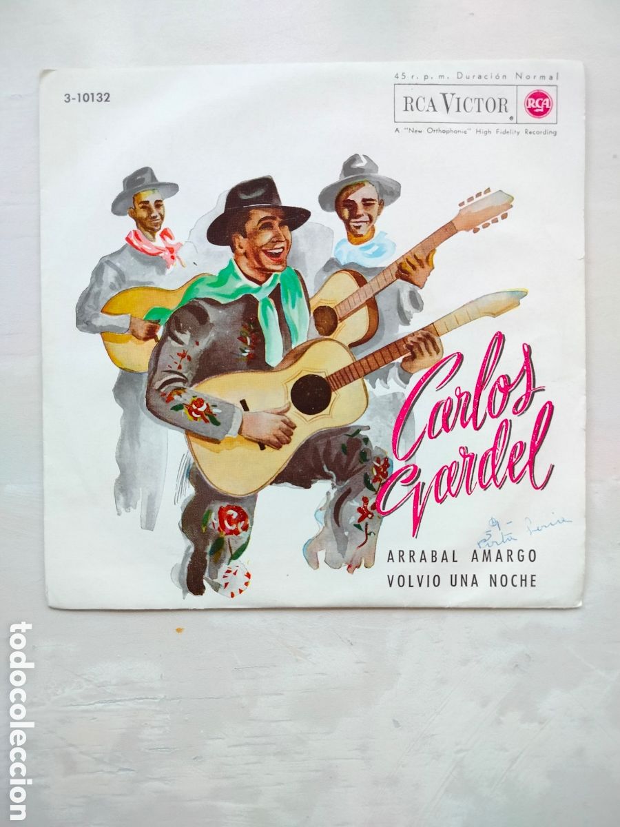 Discos de vinilo: Carlos Gardel Single - Foto 1