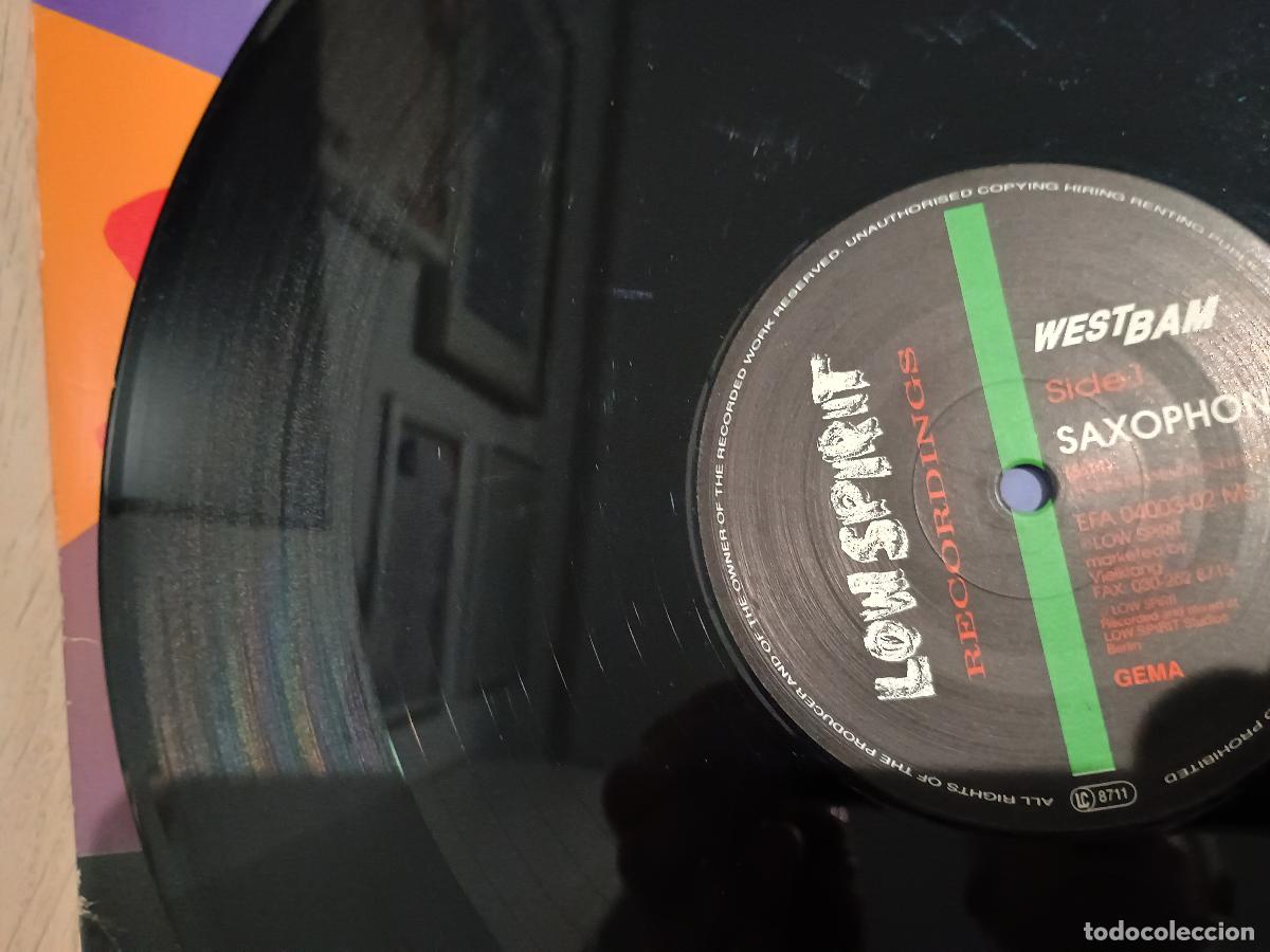 Discos de vinilo: WestBam &ndash; Saxophone Germany 1990 Electronic Breakbeat - Foto 4