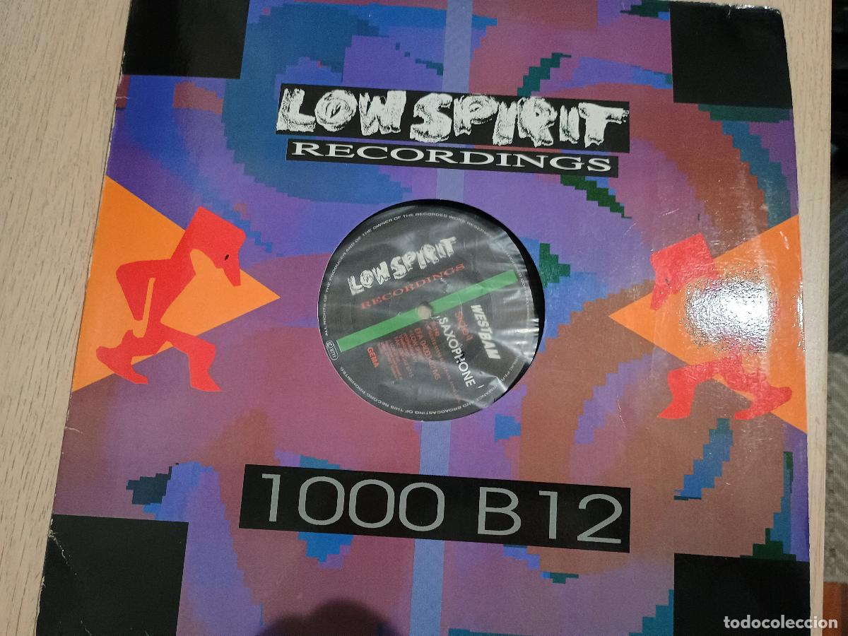 Discos de vinilo: WestBam &ndash; Saxophone Germany 1990 Electronic Breakbeat - Foto 1