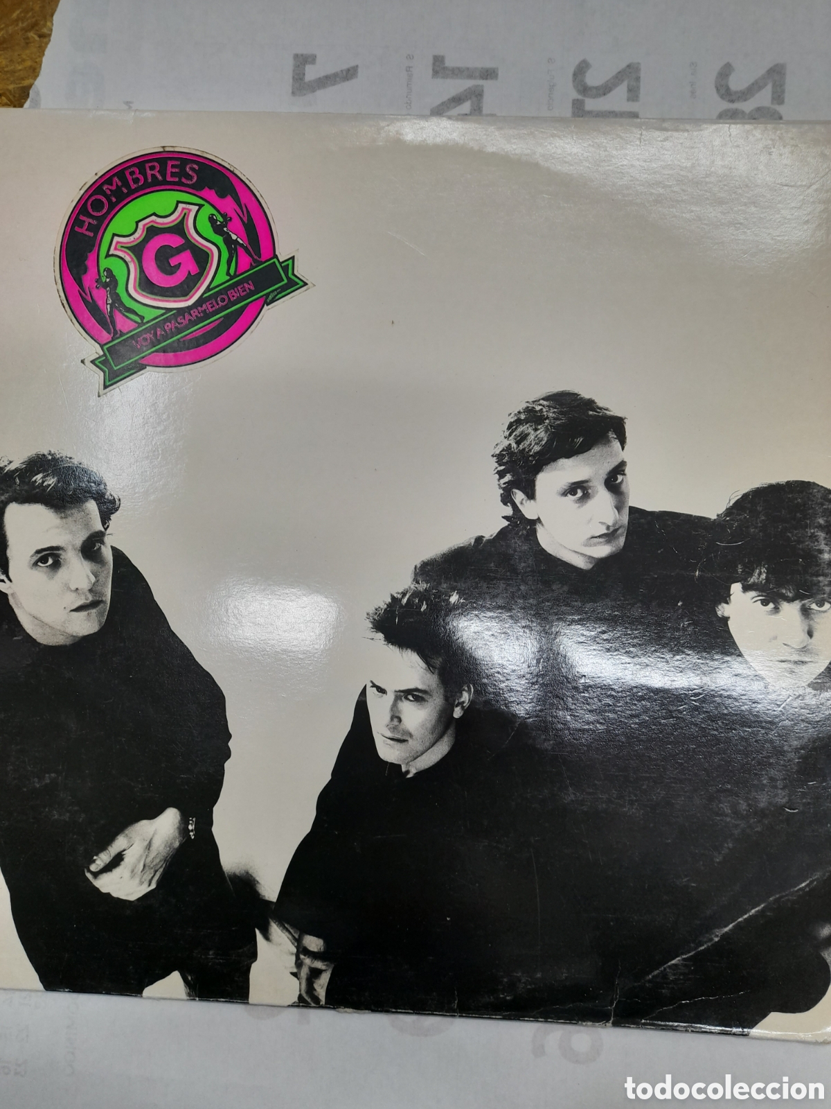 Discos de vinilo: Hombres G. Voy a pas&aacute;rmelo bien. - Foto 1