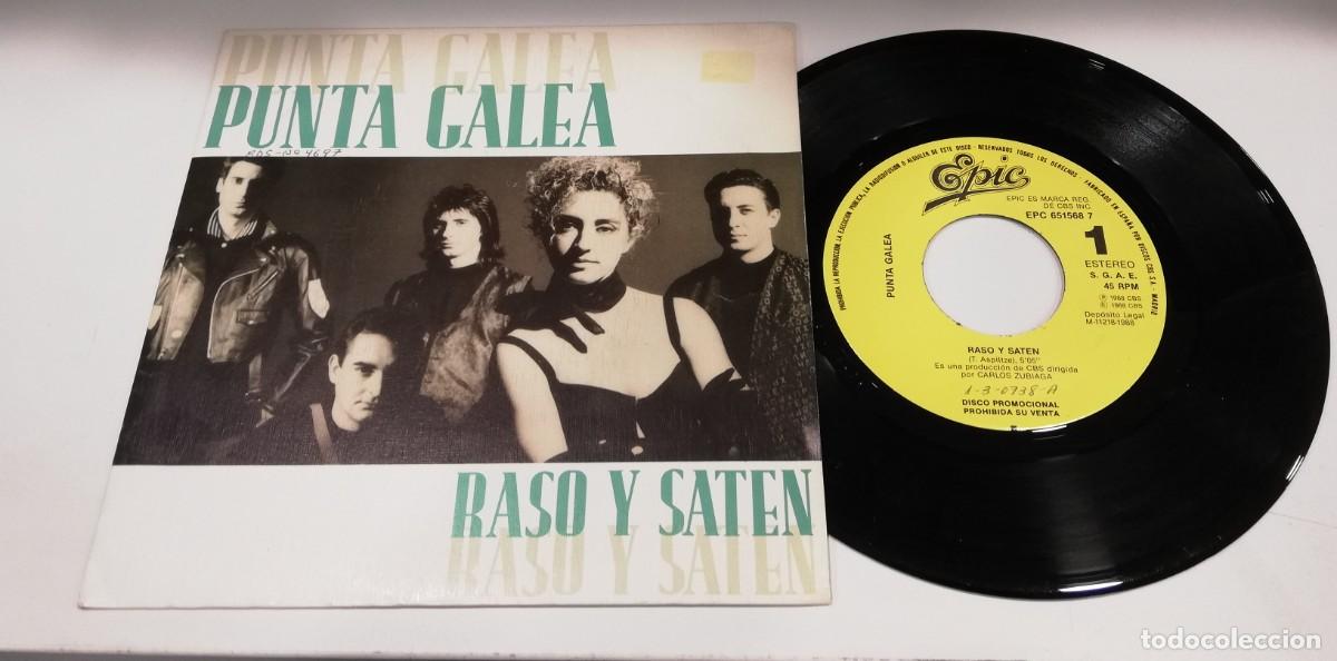 Discos de vinil: SCO18-Punta Galea - Raso Y Saten (7&rdquo;, S/Sided, Promo)