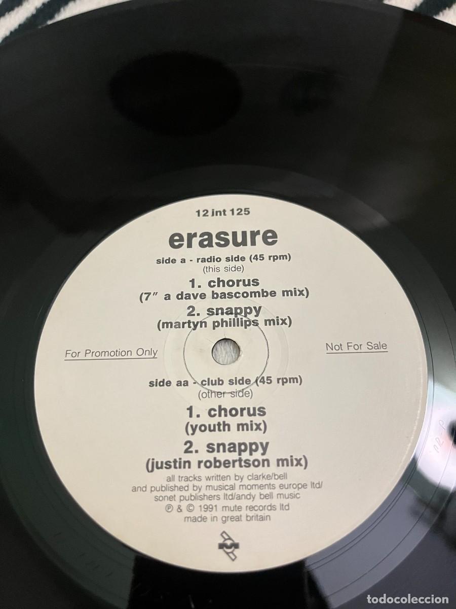 Discos de vinilo: Erasure Chorus maxi ... - Foto 3