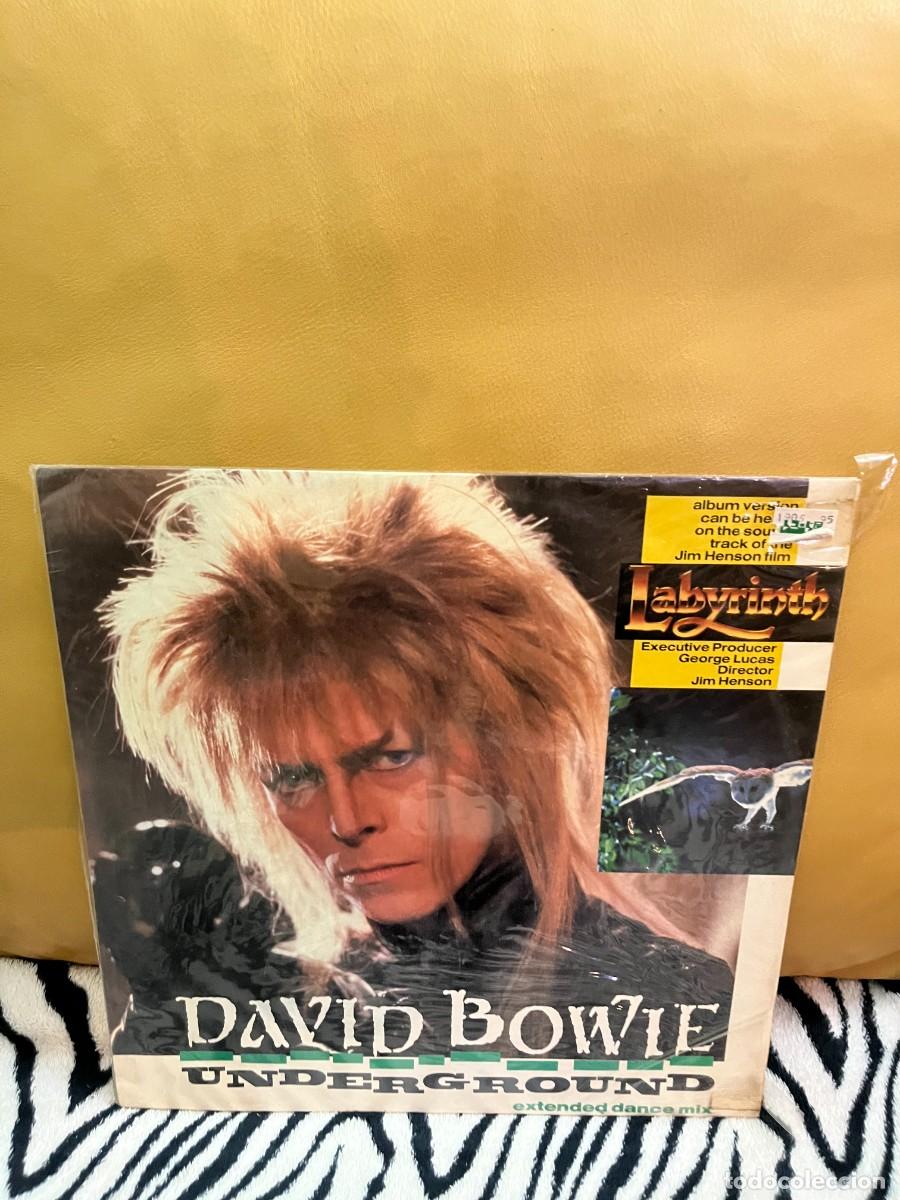 Discos de vinilo: David Bowie Underground (Extended Dance Mix) - Foto 1