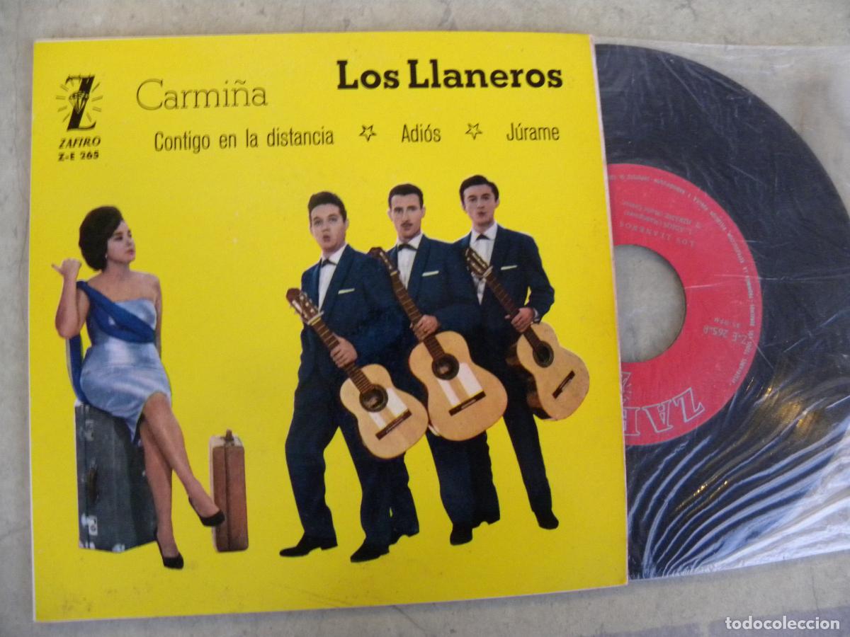 Discos de vinilo: LOS LLANEROS -CARMI&Ntilde;A -EP 1961 - Foto 1