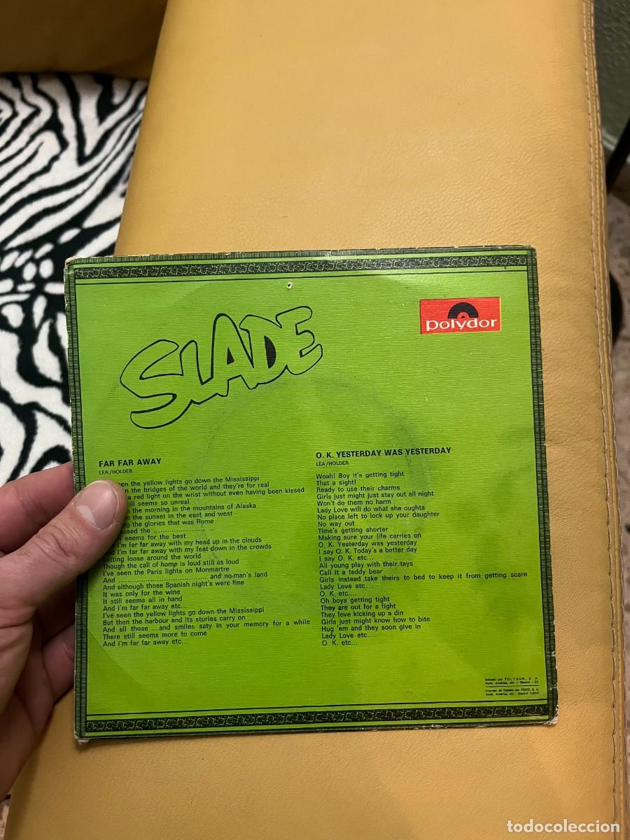Discos de vinilo: Slade Far Far Away single - Foto 2